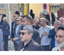 مراسم تشییع پیکر شهید مدافع وطن محمدمهدی عرب باحضور پرشکوه مردم، مسئولین و کادرسلامت دانشگاه علوم پزشکی شاهرود