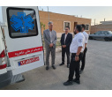 بازدید دکتر امامیان رئیس دانشگاه از مرکز خدمات جامع سلامت شبانه‌روزی کلاته خیج و پایگاه اورژانس ۱۱۵