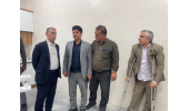 بازدید گروه چشم‌پزشکی کلینیک نور تهران از کلینیک تخصصی بیارجمند