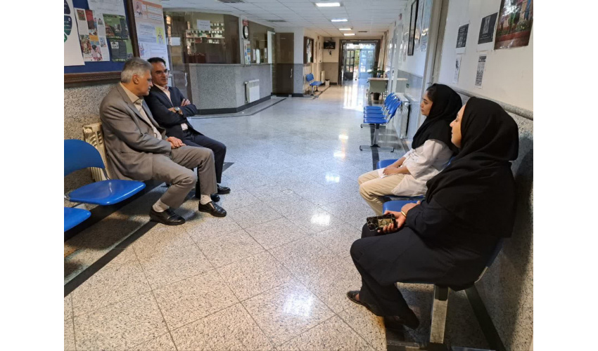 بازدید دکتر امامیان رئیس دانشگاه از مرکز خدمات جامع سلامت شبانه‌روزی کلاته خیج و پایگاه اورژانس ۱۱۵