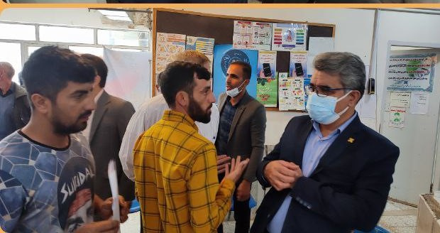 بازدید رئیس دانشگاه علوم پزشکی شاهرود از مرکز خدمات جامع سلامت روستایی نام نیک