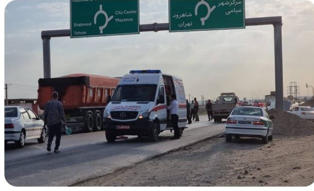 ۱۳مصدوم ویک فوتی در حوادث جاده ای در ۲۴ساعت گذشته در شاهرود