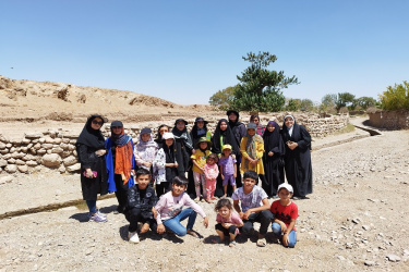 اردوی جهادی دانشجویان دانشگاه علوم پزشکی شاهرود در روستای زمان آباد