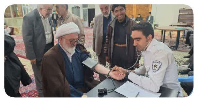 برپایی میز خدمت سلامت در نماز جمعه این هفته