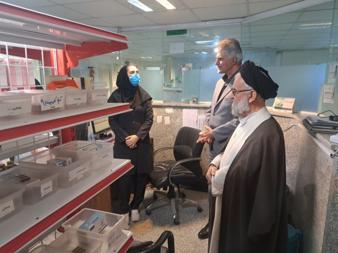 بازدید میدانی رئیس دانشگاه علوم پزشکی شاهرود از مراکز ارایه دهنده خدمات سلامت شهر بسطام