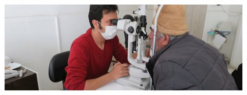 آغاز به کار دستگاه تونومتر در درمانگاه تخصصی چشم بیمارستان بهار