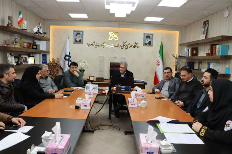 برگزاری جلسه کمیته پدافند غیرعامل دانشگاه