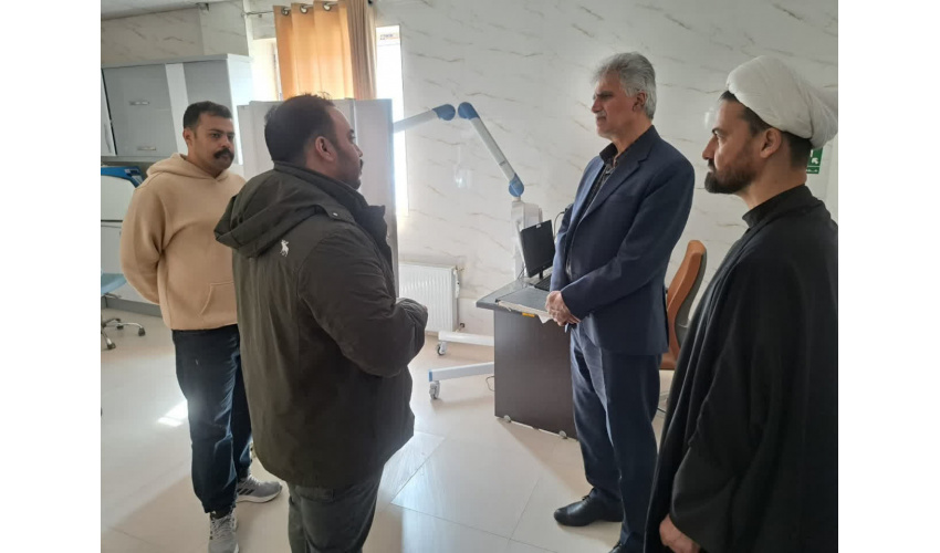 چشم‌باز و هوشیار نظام سلامت در ایام تعطیل/ بازدید میدانی رئیس دانشگاه از پایگاه‌های جاده‌ای اورژانس ۱۱۵