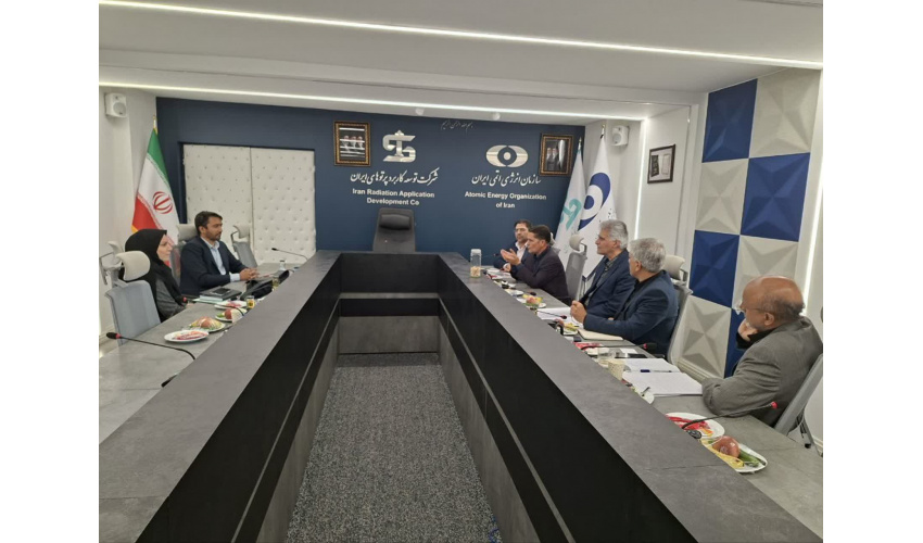 دیدار رئیس دانشگاه علوم پزشکی شاهرود و مسئولان شهرستان با مدیران شرکت توسعه کاربرد پرتوهای ایران
